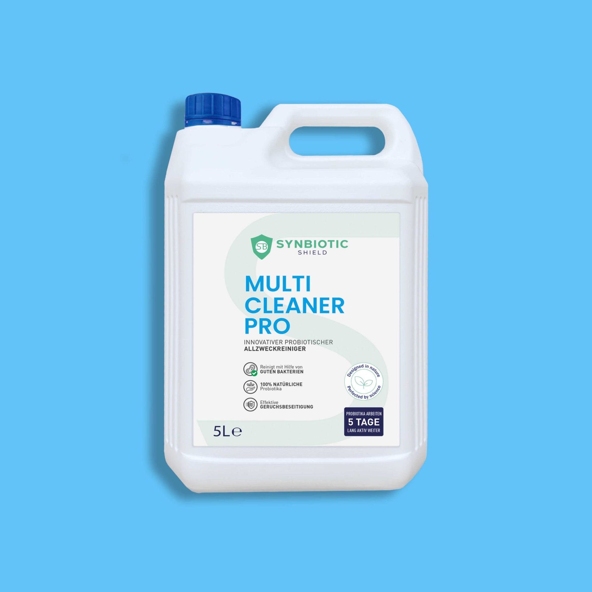 SYNBIOTIC SHIELD - Multicleaner Pro<br/><br/>natürlich reinigen mit guten Bakterien | Probiotischer Allzweckreiniger | Konzentrat | Geruchsneutralisierer | Soforteffekt gegen Uringerüche | Boden- Fenster- Glas- Badreiniger-10