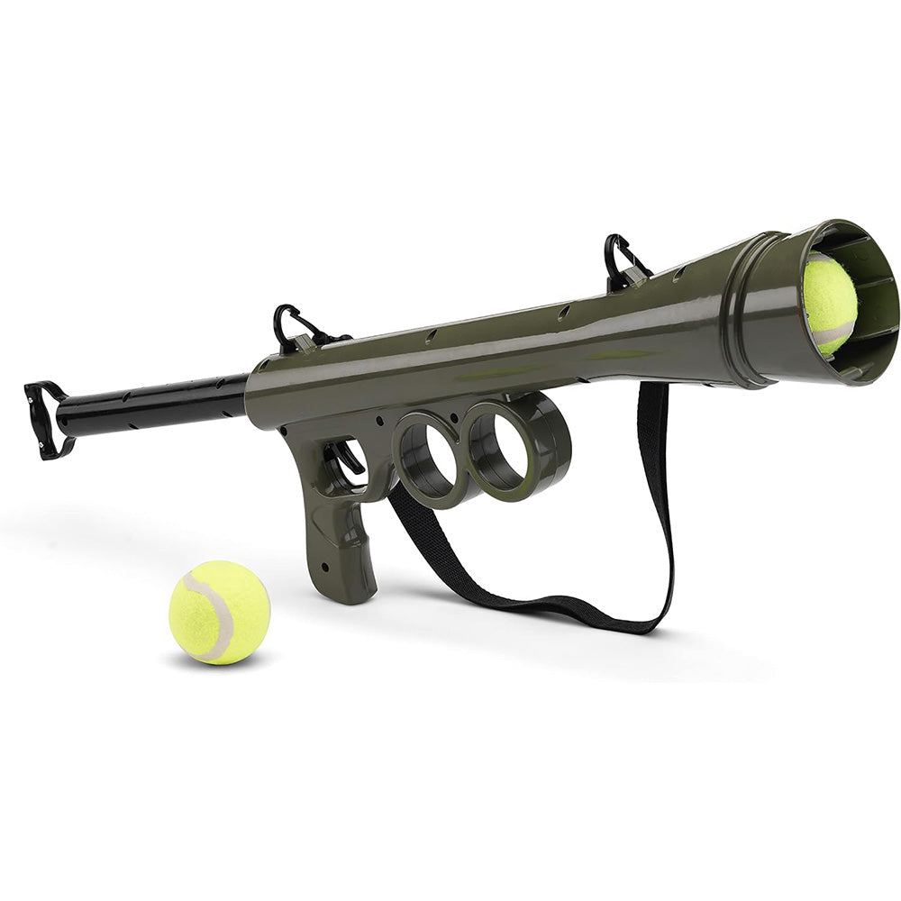 Pištoľ na loptičky pre psov-0