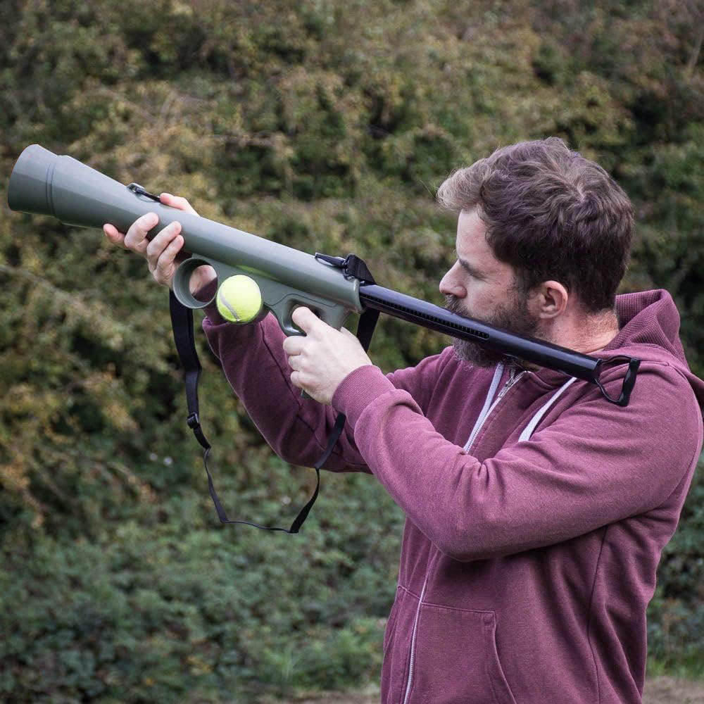 Pištoľ na loptičky pre psov-1