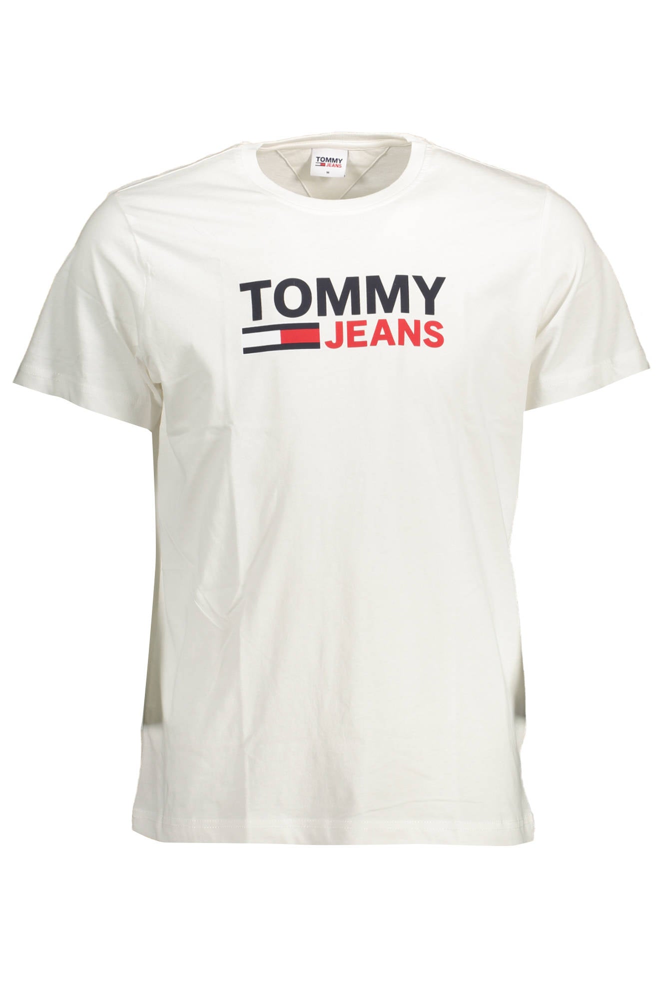 TOMMY HILFIGER MEN'S SHORT SLEEVE T-SHIRT WHITE-0