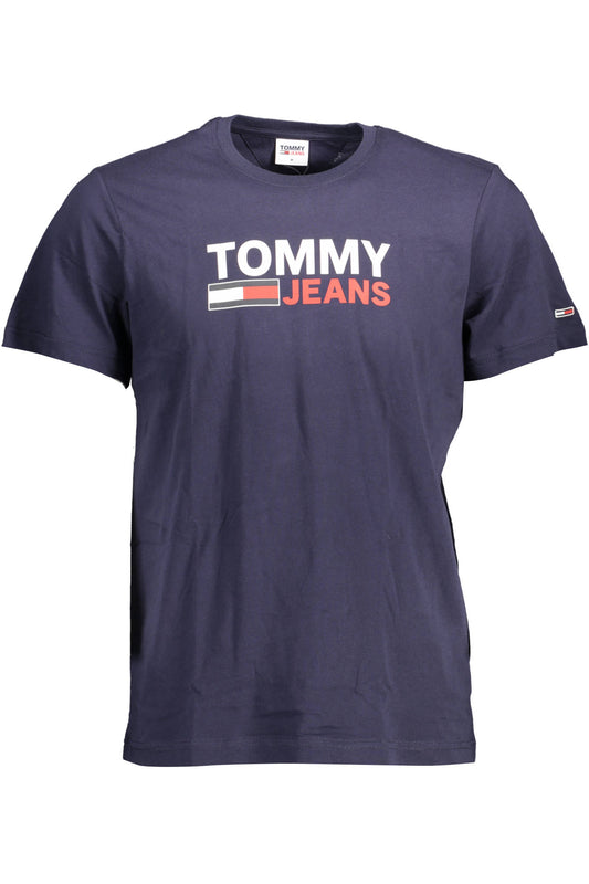 TOMMY HILFIGER MEN'S SHORT SLEEVE T-SHIRT BLUE-0